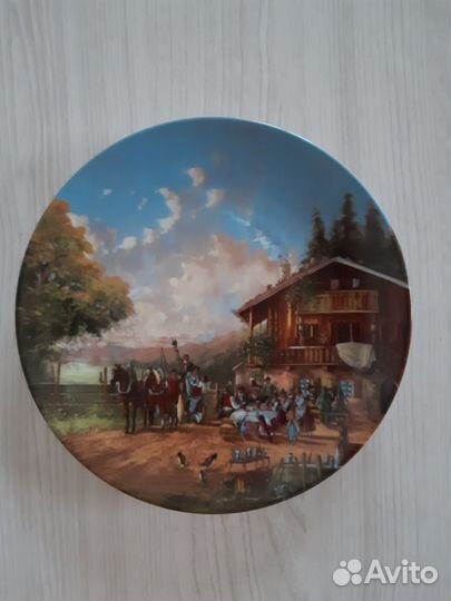 Тарелка настенная Цветы Германия