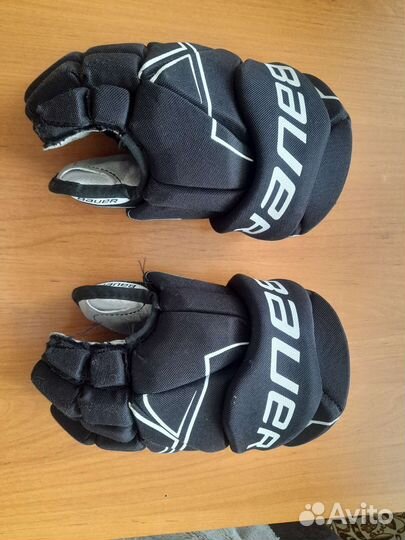 Шлем хоккейный ccm, краги хоккейные Bauer