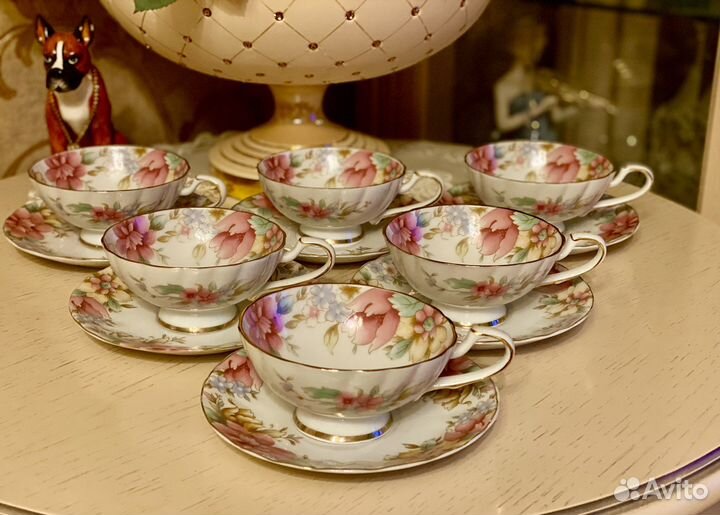 Чайные пары «Подсолнухи» (2 пары)