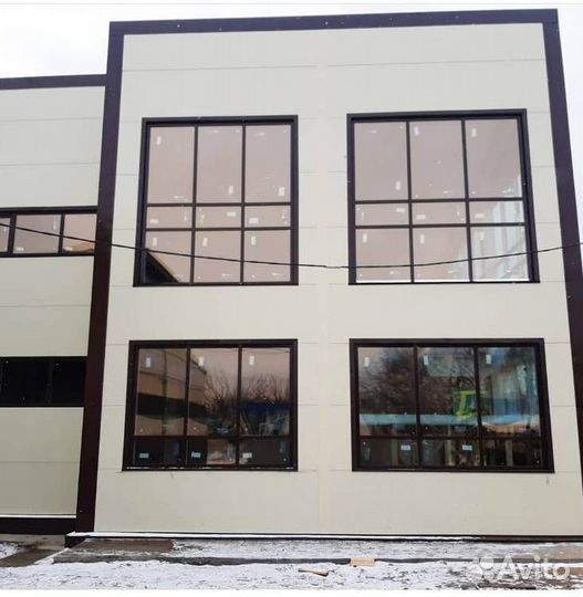 Алюминиевые витражи