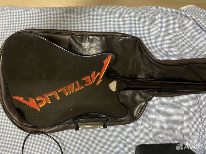 Электрогитара с комбиком + чехол