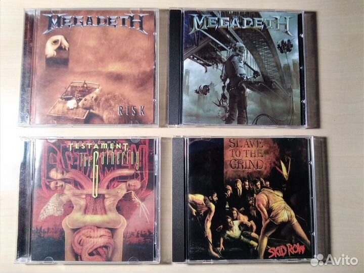 Megadeth, Nickelback CD