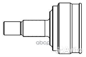 ШРУС audi Q7/VW touareg 4.2TDI-6.0 02-10 нар. 8