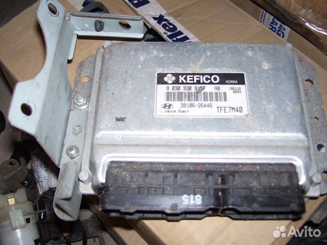 Хендай гетц акцент блок управления двигателем