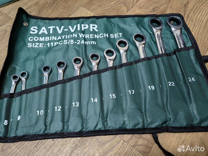 Набор ключей с трещеткой