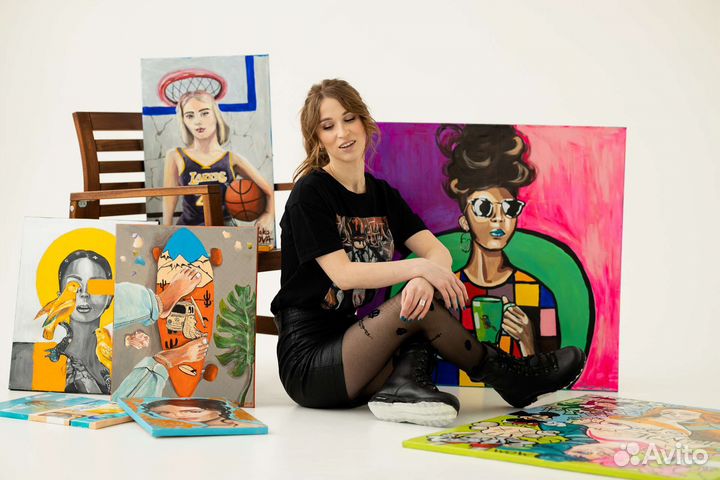 Художник/Роспись стен/картины/портрет на заказ