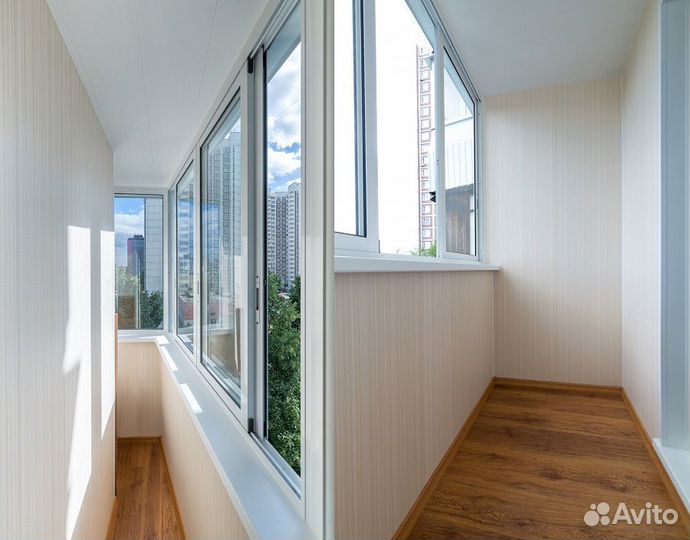 Утепление / остекление балконов под ключ