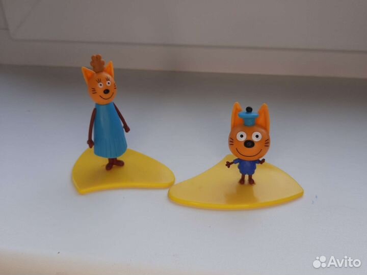 Фигурка Мама кошка и Коржик 