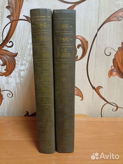Книги А. Пушкина, 2 тома