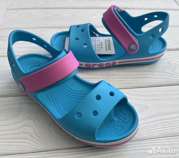 Сандалии crocs 33-34 j2