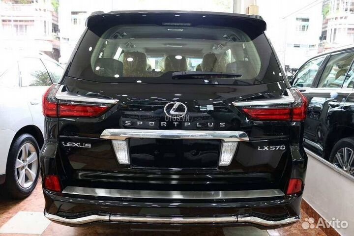 Lexus LX570/450d Накладка на задний бампер F1MK3