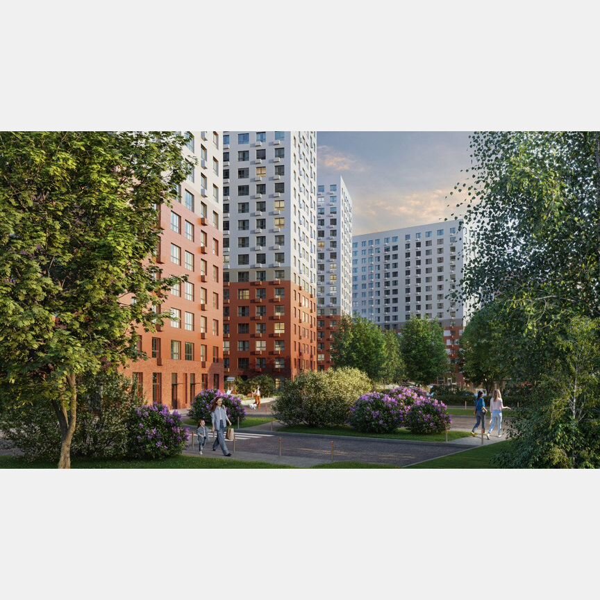 1-к. квартира, 38,7 м², 17/18 эт.