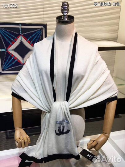 Палантин трикотажный