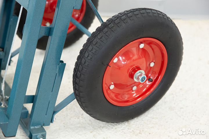 Тележка с лебёдкой и платформой