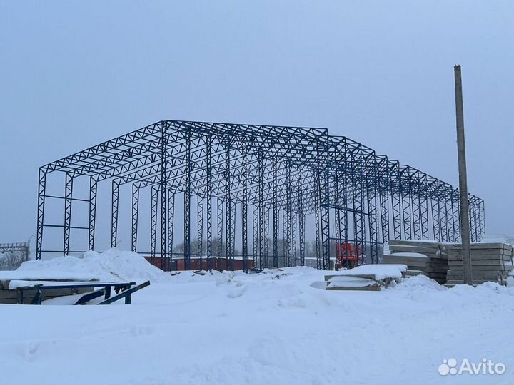 Строительство ангаров, складов из сэндвич панелей