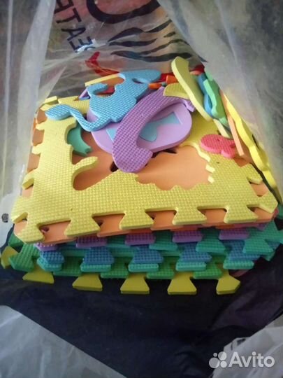 Детский коврик пазл