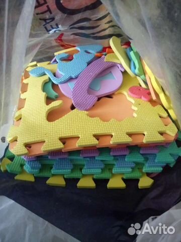 Детский коврик пазл