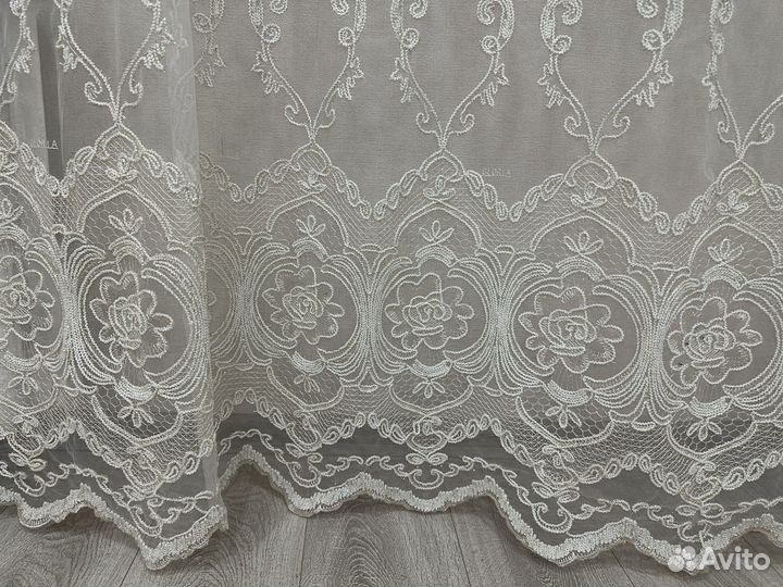 Тюль б/у