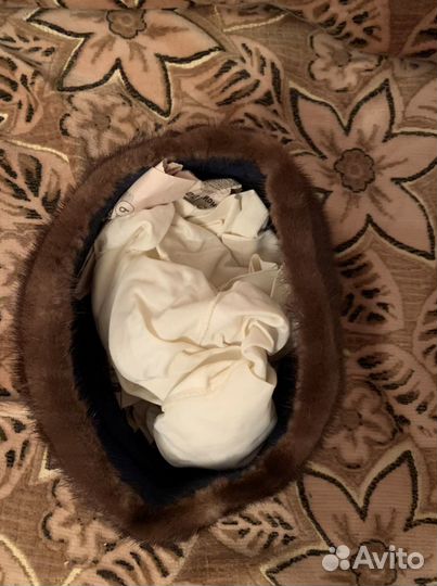 Шапка норка р-р 58