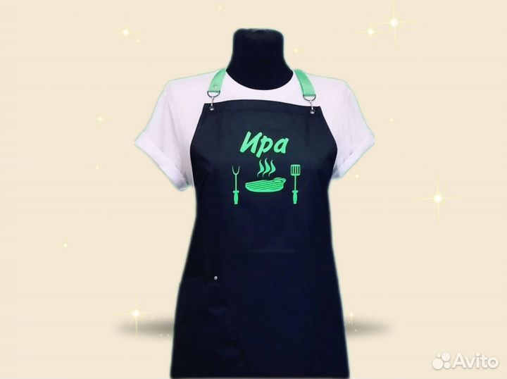 Фартук для кафе с логотипом