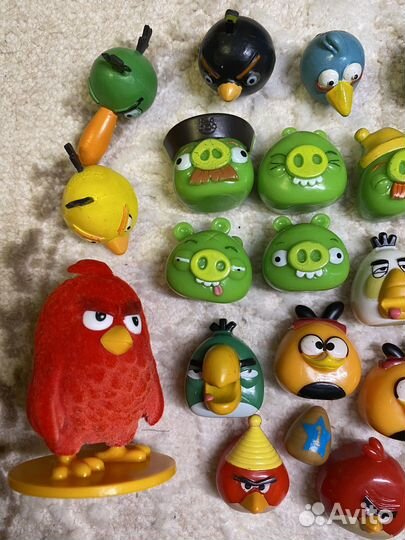 Angry birds игрушки фигурки