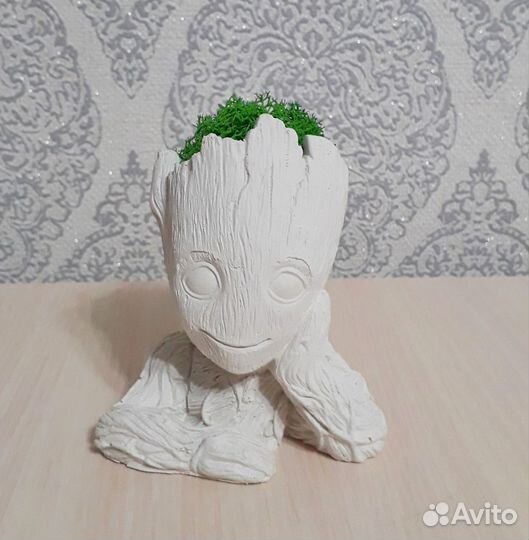 Кашпо Малыш Грут, фигурка, статуэтка