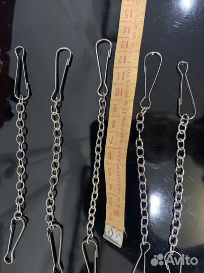 Цепочки с карабинами