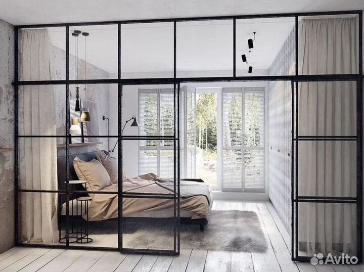 Межкомнатные перегородки. Раздвижные перегородки