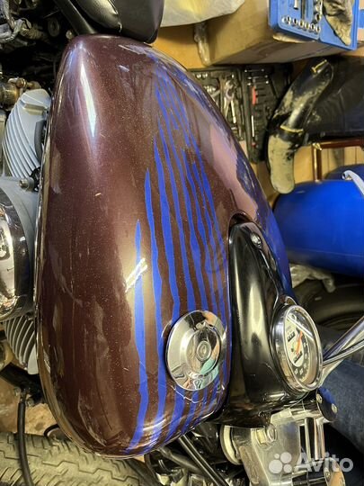 Бак бензобак для мотоцикла Yamaha drag star