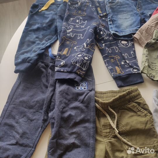 Детские вещи пакетом на мальчика 74 80 86