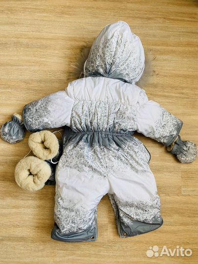 Детский зимний комбинезон 2 в 1