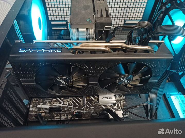 Видеокарта rx 570 8gb nitro пломба