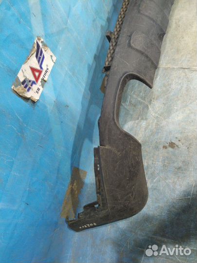 Накладка бампера Ssangyong Actyon 2 NEW 2011