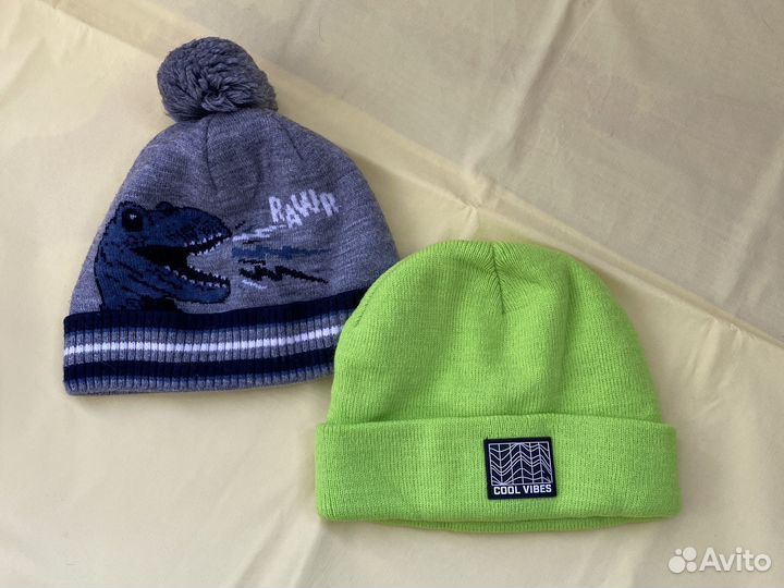 Шапки детские для мальчика 50-52