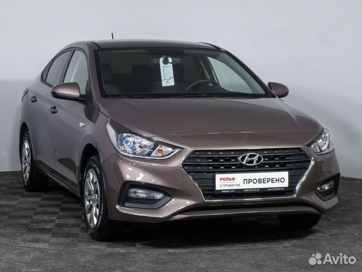 Hyundai Solaris 1.4 AT, 2018, 29 000 км