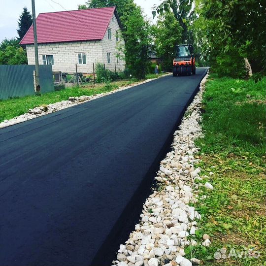 Асфальтирование укладка асфальт