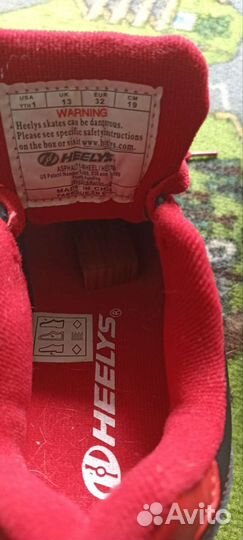 Роликовые кроссовки heelys