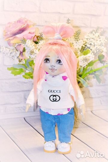 Кукла текстильная