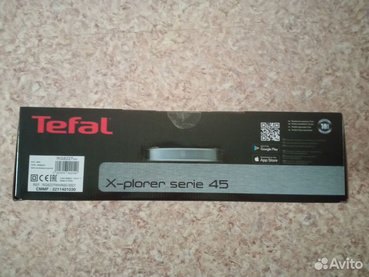 Робот-пылесос Tefal X-plorer Serie 45. Новый