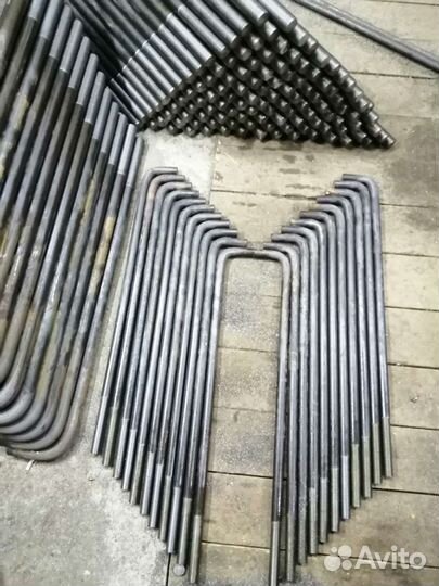 Фундаментные болты,метизы,шпильки,резьбы.петли