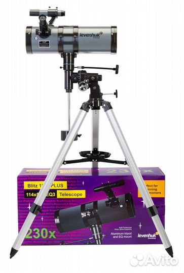 Телескоп Levenhuk Blitz 114s plus