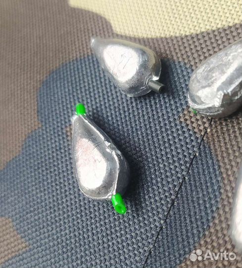 Набор скользящих грузил для рыбалки 14 грамм