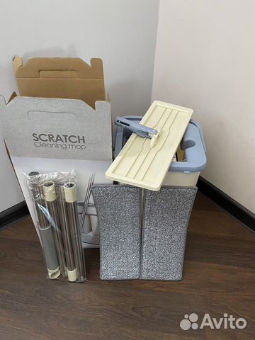 Швабра с ведром и отжимом