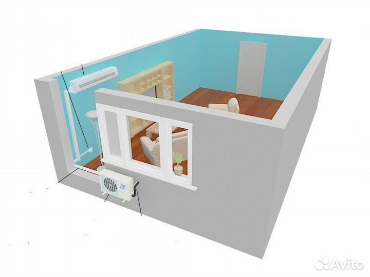 Установка продажа монтаж чистка кондиционеров