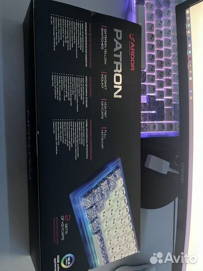 Игровая клавиатура ardor gaming patron 60%