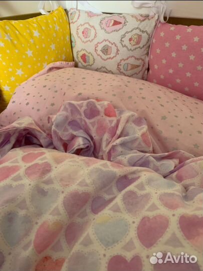 Бортики в детскую кроватку