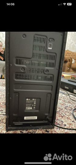 Басовик и Домашний кинотеатр lg