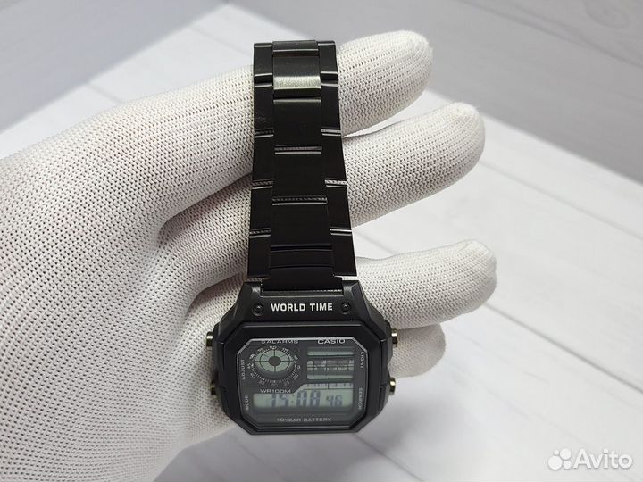 Часы Casio AE-1200 чёрные