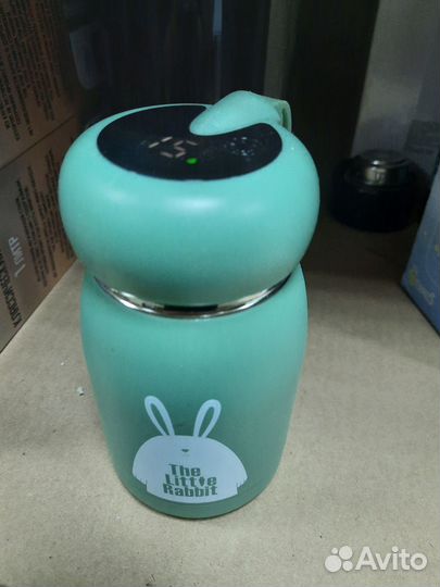 Термос IntermoS детский, зеленый