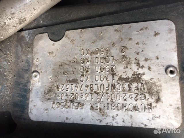 Разбор на запчасти Peugeot 307